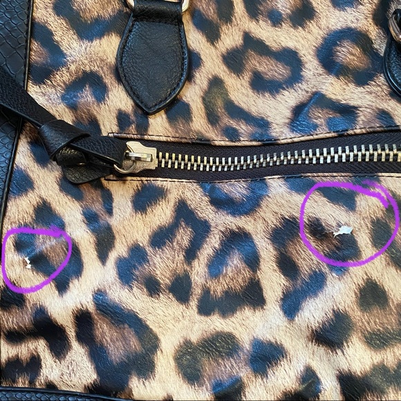 Animal print tote - Picture 5 of 5